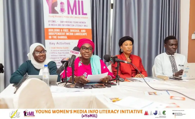 Breaking Barriers: #YoMIL Introduced to Transform Gambian Media for Young Women.