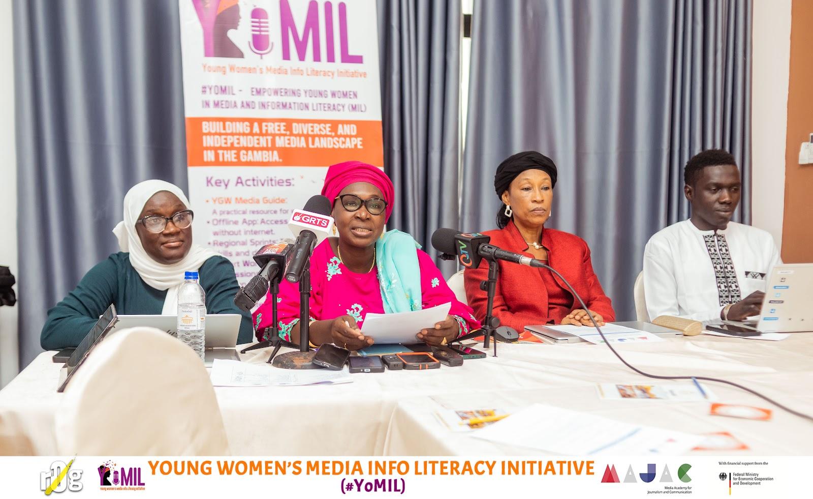 You are currently viewing Breaking Barriers: #YoMIL Introduced to Transform Gambian Media for Young Women.